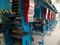 BHS Model T-800 Rotogravure printing machine 7 colors