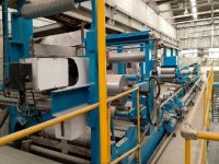 BHS Model T-800 Rotogravure printing machine 7 colors