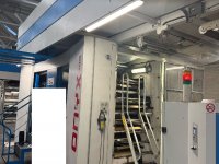 UTECO ONYX 808 GL flexographic printing machine 8 colors