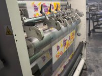 UTECO ONYX 808 GL flexographic printing machine 8 colors