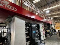 UTECO ONYX 808 flexo press 8 colors