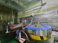 3 layers BRUCKNER TOSHIBA  BOPP / BOPET extrusion machine