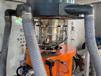 1 layers TECNOVA ES90B / 30D blown film extruder