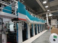 UTECO Q- S PRESS  8 Rotogravure printing machine 8 colors