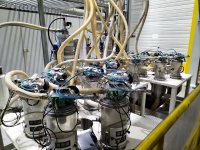 3 schichten WINDMÖLLER & HÖLSCHER Optimex Blastfolie-extrusionanlage