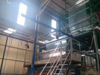 1 layers BANDERA  Blown film extrusion line