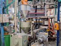 1 layers BANDERA  Blown film extrusion line