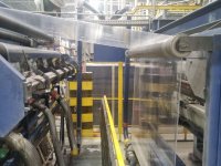 3 schichten TECHNO COATING ENGINEERING  Chillroll-extrusionanlage