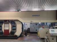 UTECO EMERALD 825 Flexodruck Maschine 8 farben