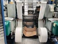 CURIONI CURIONI STARLINGER  CB Starkon 100 SOS Papier Blockboden / Kreuzboden Beutelmaschine