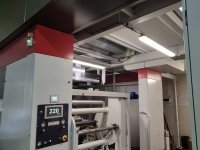 UTECO CRYSTAL 808 Flexo central drum printing press 8 colors