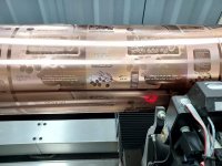 OHIO PRISM HYBRID Rotogravure printing machine  colors