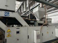 ROTOMEC Rotoextruder 1420/250 linea di accoppiamento per estrusione