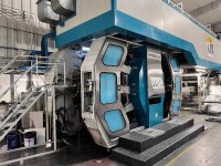 UTECO Emerald Flexo central drum printing press 8 colors