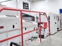 SOMTAS TC180-46 SOS Papier Blockboden / Kreuzboden Beutelmaschine