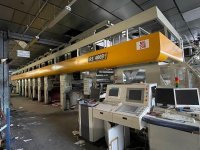BOBST ROTOMEC RS4003 MP Rotogravure printing machine 8 colors