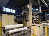 1 schichten SML Cast Ellm  Monoaxial stretch Chillroll-extrusionanlage