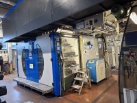 KBA FLEXOTECNICA EVO XDN flexographic printing machine 8 colors