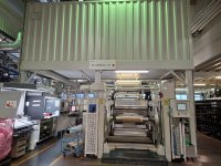 FISCHER & KRECKE 16S/10 flexographic printing machine 10 colors