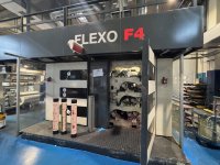 COMEXI F4 Flexo central drum printing press 8 colors