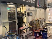 COMEXI F4 flexo printing machine 8 colors