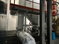 COMAV Machine to open Polimer bags and discharge content