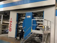 UTECO ONYX 108 GL flexo press 10 colors