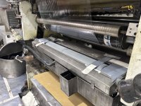 NORDMECCANICA Triplex Combi Laminator / coating machine COMBI / INTECHANGEABLE TROLLEY