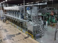 BOBST ROTOMEC 4003 1000/350/C Rotogravure press 7 colors
