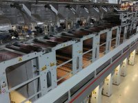 BOBST ROTOMEC 4003 1000/350/C Gravure printing machine 7 colors