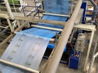 3 capas ALPINE  Linea de extrusion