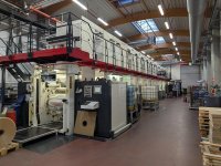 WINDMÖLLER & HÖLSCHER Heliostar S Rotogravure press 8 colors