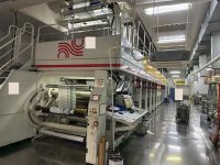 BOBST ROTOMEC  Rotogravure press 10 colors