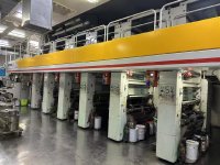 BOBST ROTOMEC  Impresora huecograbado 10 colores