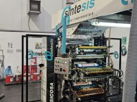SICOSA SINTESIS Flexo central drum printing press 6 colors