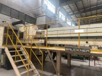 3 layers BRUCKNER  BOPP / BOPET tenderframe plant