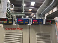 3 capas WINDMÖLLER & HÖLSCHER  Linea de extrusion