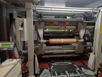 BOBST FISCHER & KRECKE 20 Six Flexo central drum printing press 8 colors
