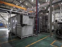 3 capas SML with MDO stretching Maquina de extrusion