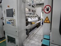 3 couches SML with MDO stretching Machine de extrusion de film cast