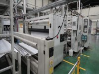 3 couches SML with MDO stretching Machine de extrusion de film cast