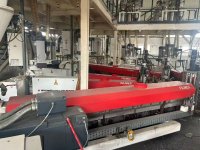 55 capas WINDMÖLLER & HÖLSCHER Filmex Linea de extrusion