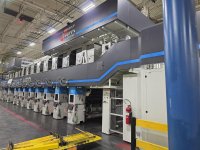 UTECO NEXT 450 Rotogravure press 10 colors