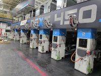 UTECO NEXT 450 Rotogravure press 10 colors