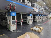 UTECO NEXT 450 Rotogravure printing machine 10 colors