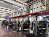 WINDMÖLLER & HÖLSCHER HELIOSTAR  GE Rotogravure press 10 colors