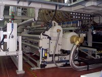 5 schichten TECHNO COATING ENGINEERING  Chillroll-extrusionanlage