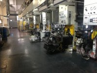 CERUTTI 960 Rotogravure printing machine 10 colors