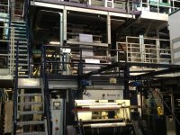 3 layers KIEFEL KIRION ( COEX ) Blown film extrusion line