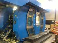 UTECO EMERALD 825 -- 8+1 flexo printing machine 9 colors